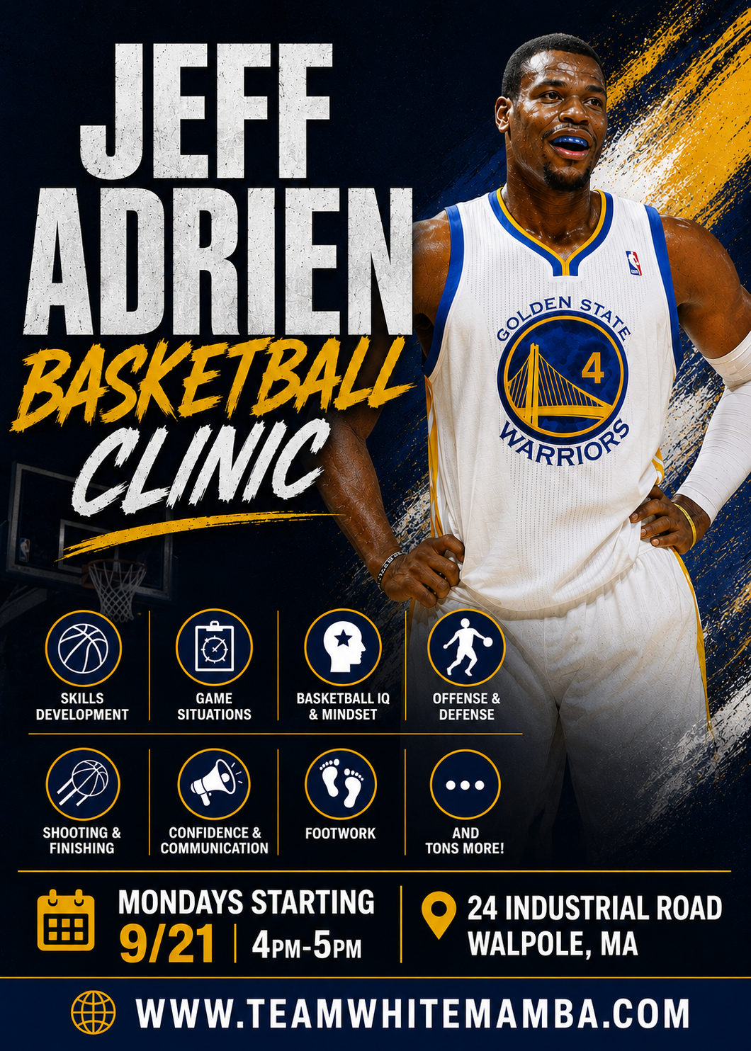 Jeff Adrien Basketball Clinic