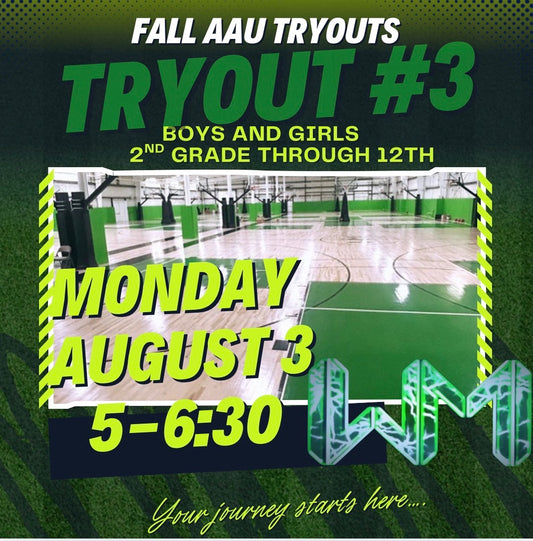 Boys & Girls Fall Tryouts Session 3