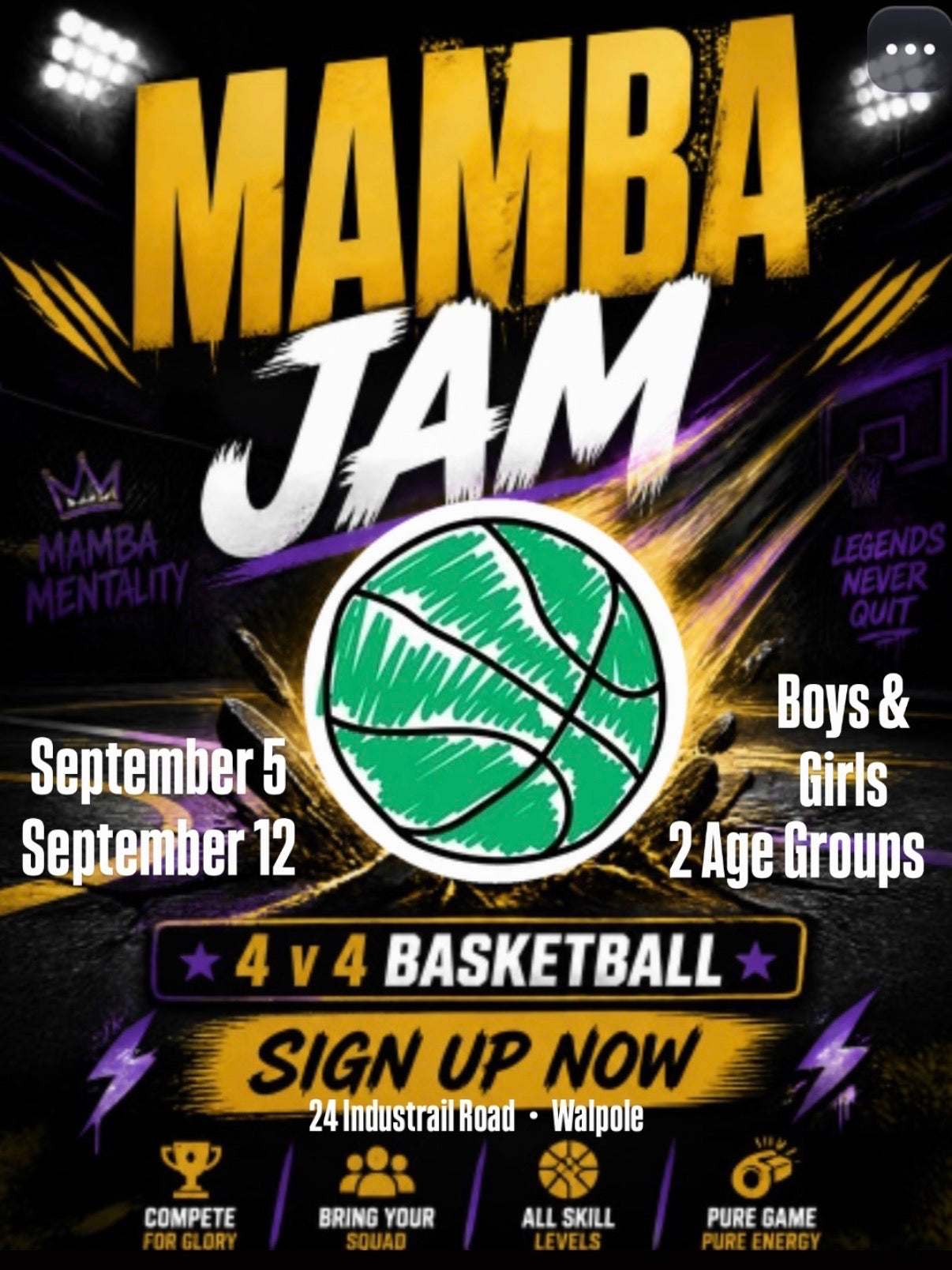 4x4 Mamba Jam Battle @ The Pit
